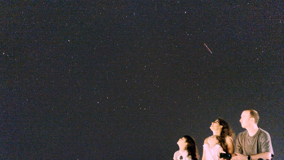 Stargazing family